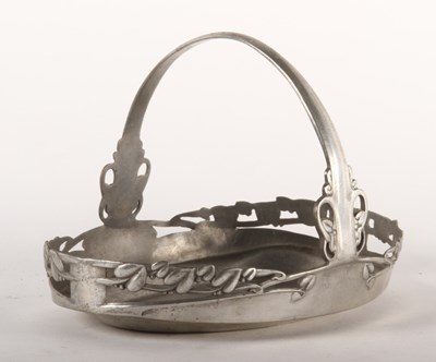 Lot 231 - An Art Nouveau Tudric pewter cake tray,...