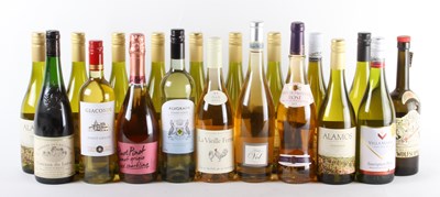 Lot 192 - A collection of white and rosé wines,...