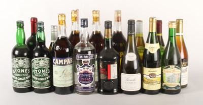 Lot 214 - A collection of wines and spirits, to include...