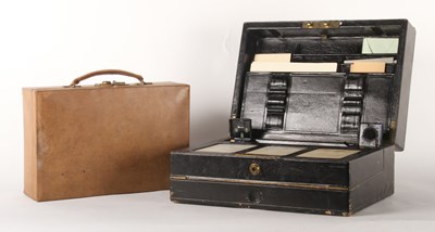 Lot 507 - A 19th century Leuchars & Sons of Paris black...