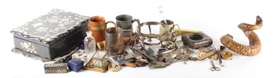 Lot 312 - An interesting collection of miscellaneous...