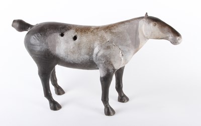 Lot 152 - A 20th century studio pottery model of a horse,...