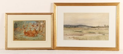 Lot 596 - English School, 19th/20th century, figure in a...