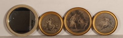 Lot 348 - Three 19th century figural engravings, largest...