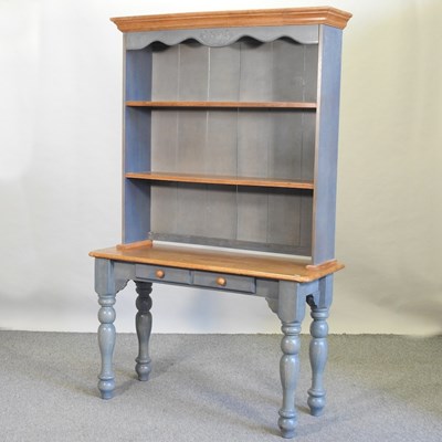 Lot 474 - A grey painted dresser