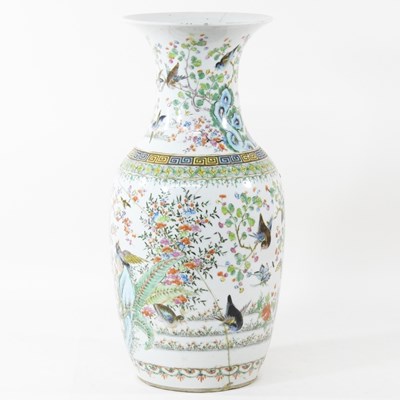 Lot 357 - A large 19th century Chinese famille verte...
