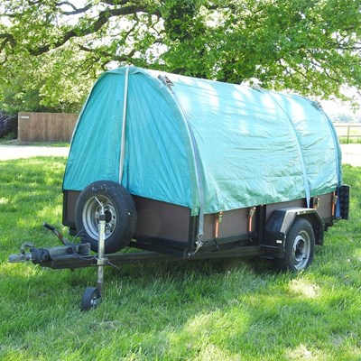 Lot 301 - A single axle car trailer
