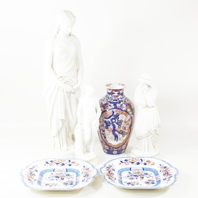 Lot 341 - A large Copeland parian figure, 57cm high,...