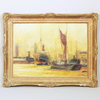 Lot 200 - After Charles John de Lacy, 1856-1936, Barges...