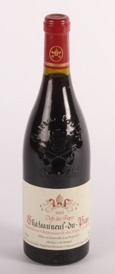 Lot 202 - A 2001 bottle of Clefs des Papes...