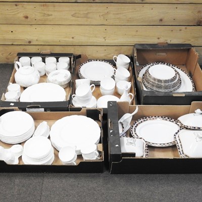 Lot 463 - A Coalport bone china part tea service,...