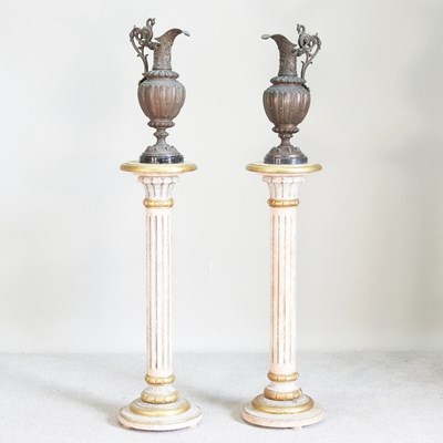 Lot 86 - A pair of 19th century Renaissance revival...