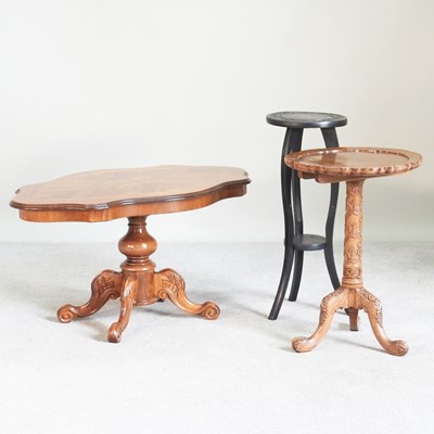 Lot 408 - A modern Italian marquetry coffee table,...