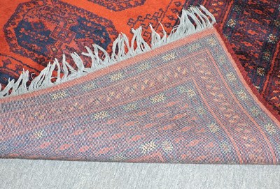 Lot 182 - An Afghan rug
