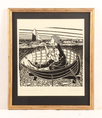 Lot 707 - James Dodds (Essex, b. 1957), Building a Boat,...