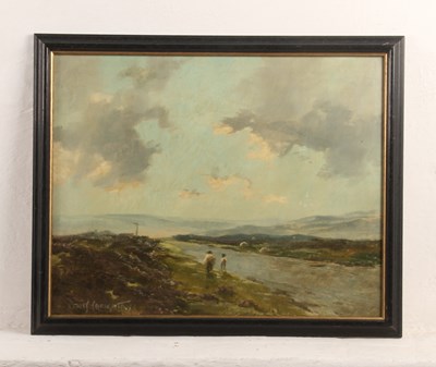 Lot 536 - Lewis Creighton (British, 1918-1997), moorland...