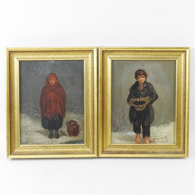 Lot 67 - English school, 19th century, portrait of a...