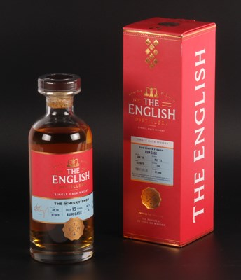 Lot 16 - A bottle of The English 13 year old single...