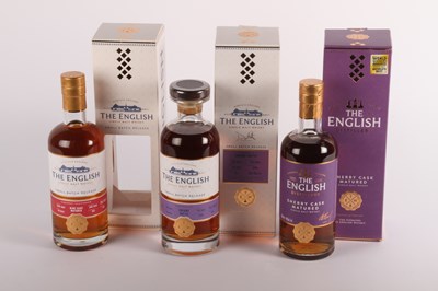 Lot 330 - Two bottles of The English single malt whisky...