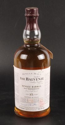 Lot 313 - A bottle of Balvenie single barrel single malt...