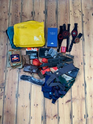 Lot 563 - A collection of postman's uniform and...