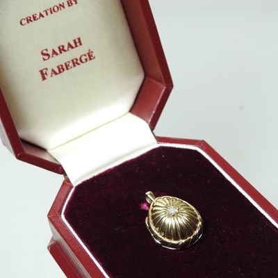 Lot 322 - A Sarah Faberge limited edition silver gilt...