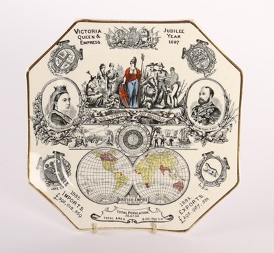 Lot 674 - A hand-coloured Queen Victoria Golden Jubilee...