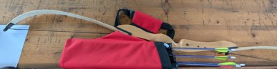 Lot 612 - A modern Ragim Victory 68" recurve longbow,...