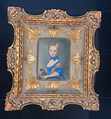 Lot 634 - After Jean-Baptiste Perronneau, A Girl with a...