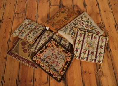 Lot 753 - A quantity of seat cushions, including...