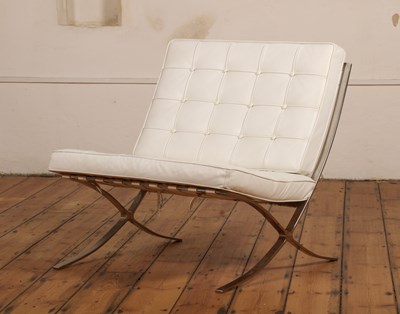Lot 207 - After Ludwig Mies van der Rohe, a white...