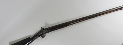 Lot 181 - A 19th century percussion rifle