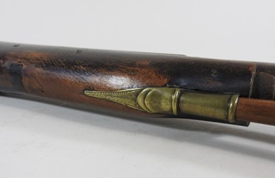 Lot 181 - A 19th century percussion rifle
