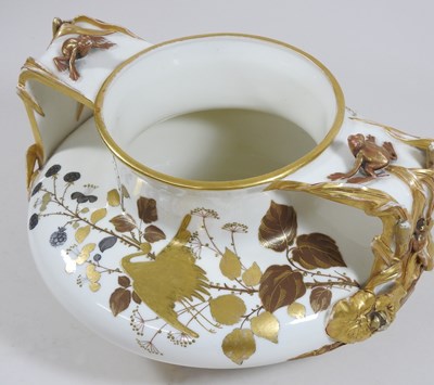 Lot 28 - A 19th century Worcester blush ivory porcelain vase