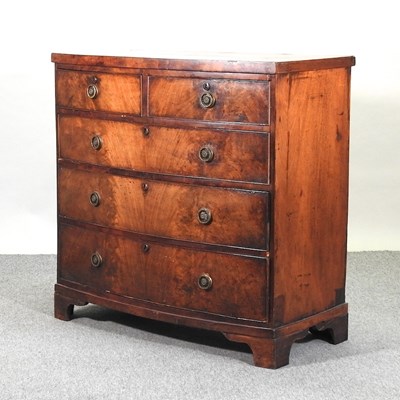 Lot 619 - A Regency mahogany chest