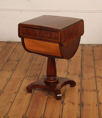 Lot 668 - A 19th century mahogany games table, with a...