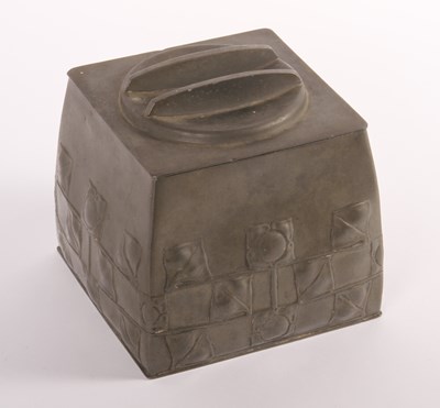 Lot 22 - Archibald Knox for Liberty & Co, a pewter...
