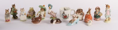 Lot 614 - A collection of Beswick Beatrix Potter and...