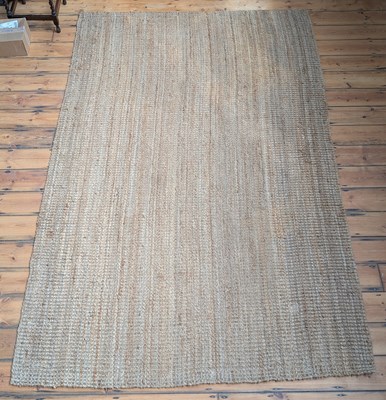 Lot 750 - A jute rug