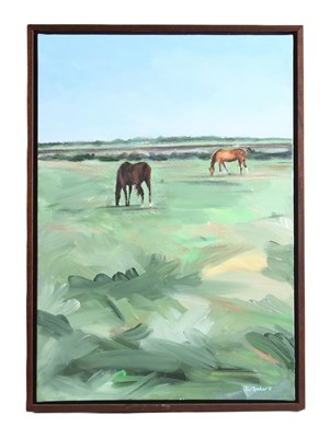 Lot 322 - Paul Rowland (Norwich, contemporary), Horses...
