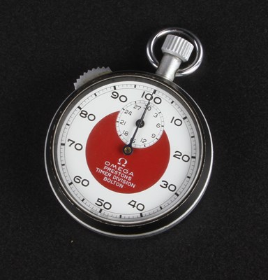 Lot 32 - An Omega stopwatch, Prestons Timer Division...