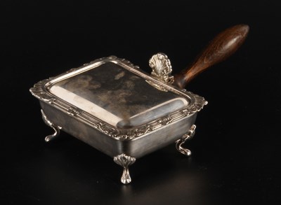 Lot 453 - An Elizabeth II silver butler's ashtray,...
