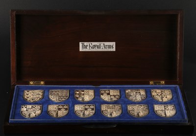 Lot 173 - The Royal Arms Silver Ingot collection,...