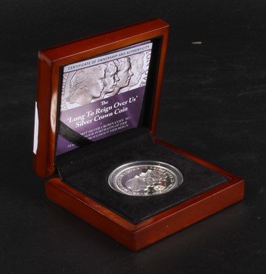 Lot 310 - A Five Portraits silver proof one crown, 2015,...