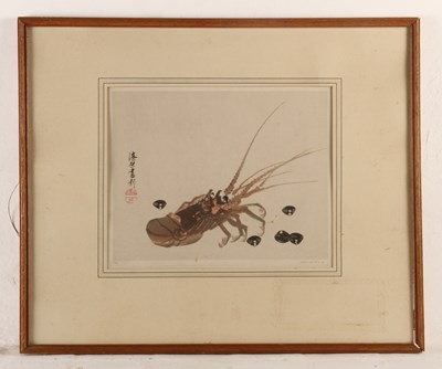 Lot 197 - Mokuchu Urushibara (Japanese, 1888-1953),...