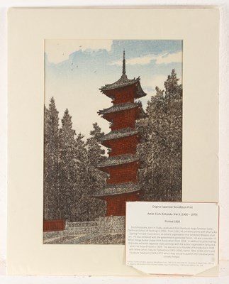 Lot 418 - Eiichi Kotozuka (Japanese, 1906-1981), Nikko...