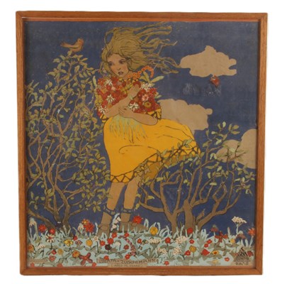 Lot 161 - After Franz Cižek (Austrian, 1865-1946), Berta...