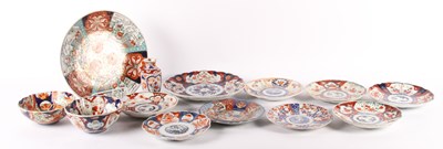 Lot 834 - A collection of Japanese Imari ceramics