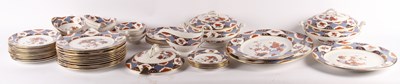 Lot 267 - A Spode Shima Imari palette dinner service