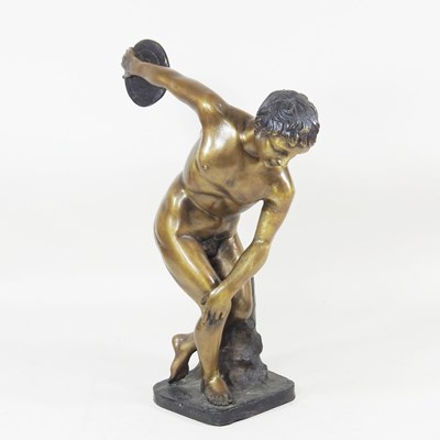 Lot 356 - Continental school, 20th century, Discobolus...